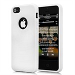 Hard iPhone 5 Silicone Cover - White